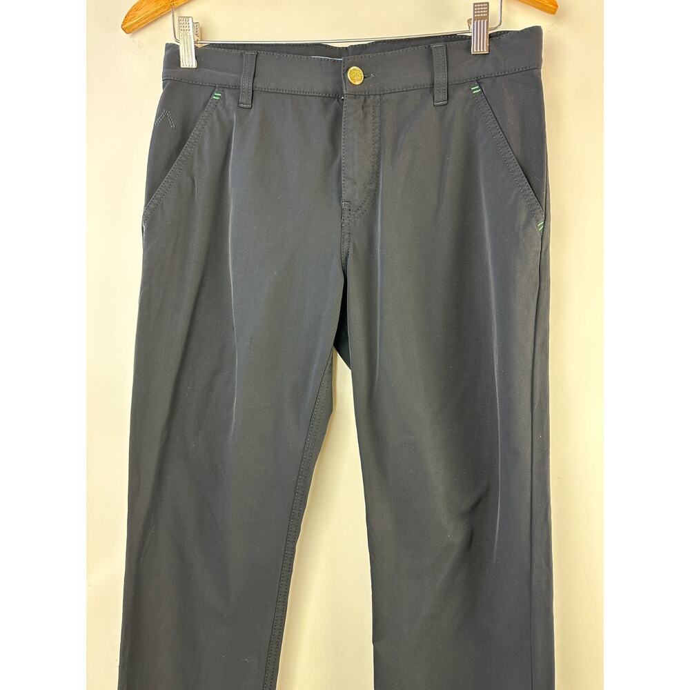 Alberto Golf Pants Men's 32 x 30 46 Modern Fit Black Pro 3XDry Cooler Chino Tech - Picture 4 of 16